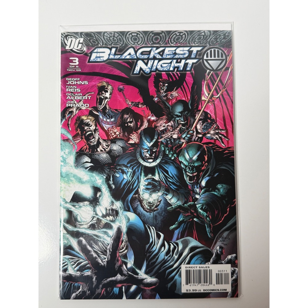 DC Comics Blackest Night 3 Nov 2009 Geoff Johns Ivan Reis Green Lantern Corps
